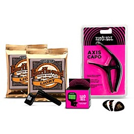 Ernie Ball Acoustic Guitar Essentials Pack
