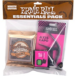 Ernie Ball Acoustic Guitar Essentials Pack