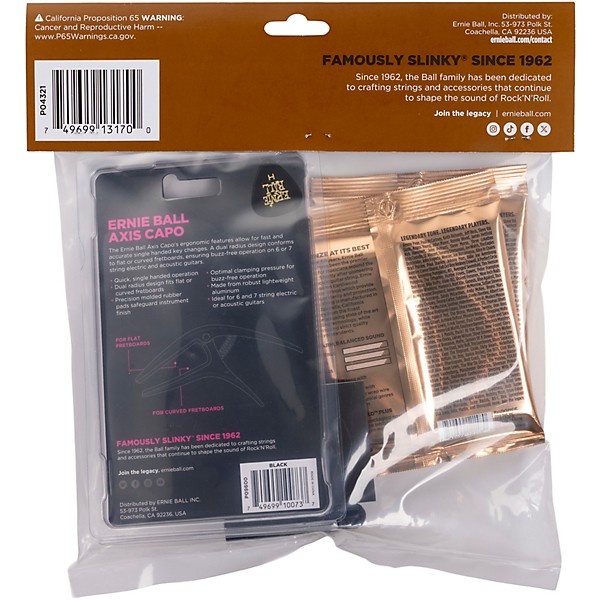 Ernie Ball Acoustic Guitar Essentials Pack