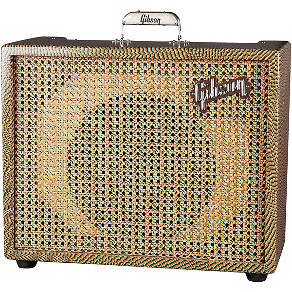 Gibson Custom Dizzy and the Falcon Les Paul Art Guitar and Falcon 20 Amplifier Set Multi-Colored