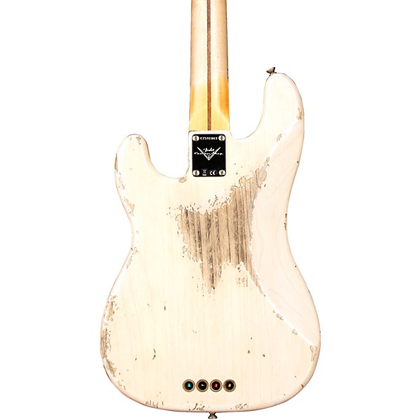 Fender Custom Shop 1956 Precision Bass Heavy Relic Super Aged White Blonde