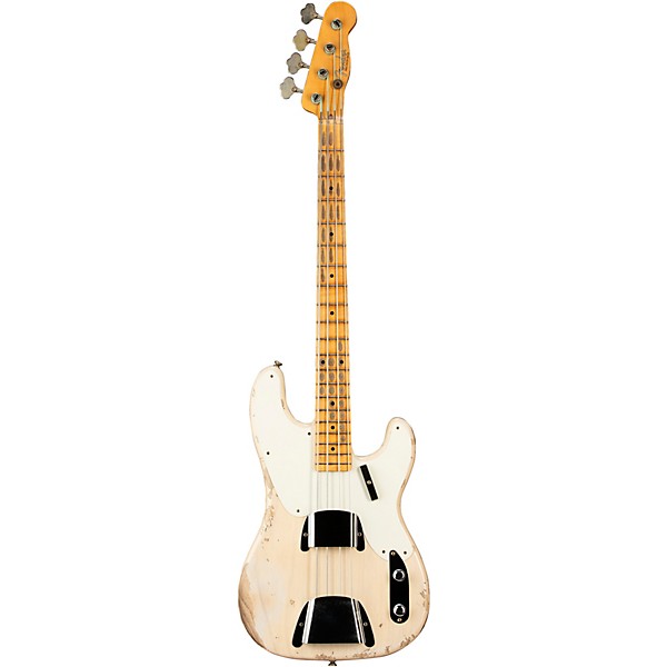 Fender Custom Shop 1956 Precision Bass Heavy Relic Super Aged White Blonde