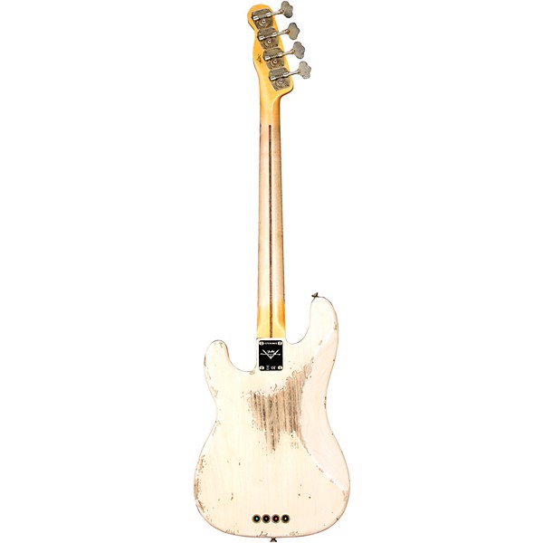 Fender Custom Shop 1956 Precision Bass Heavy Relic Super Aged White Blonde