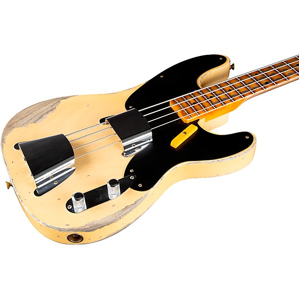 Fender Custom Shop 1951 Precision Bass Super Heavy Relic Super Faded Aged Nocaster Blonde