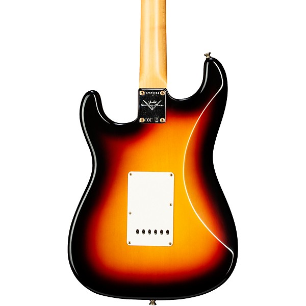 Fender Custom Shop 1960 Stratocaster Journeyman Relic Electric Guitar Bleached 3-Color Sunburst