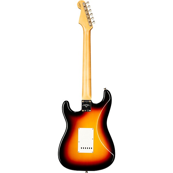 Fender Custom Shop 1960 Stratocaster Journeyman Relic Electric Guitar Bleached 3-Color Sunburst