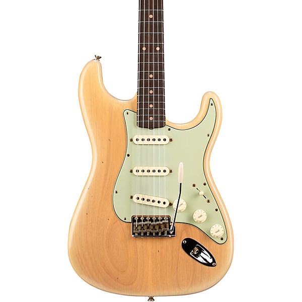 Fender Custom Shop 1960 Stratocaster Journeyman Relic Electric Guitar Aged Nocaster Blonde