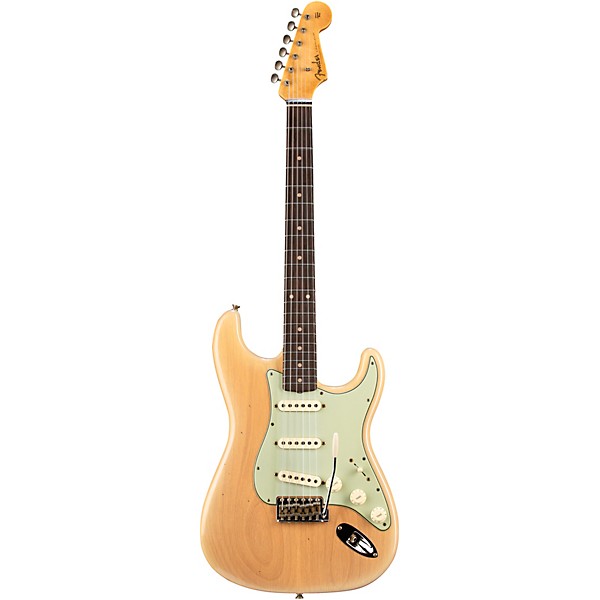 Fender Custom Shop 1960 Stratocaster Journeyman Relic Electric Guitar Aged Nocaster Blonde