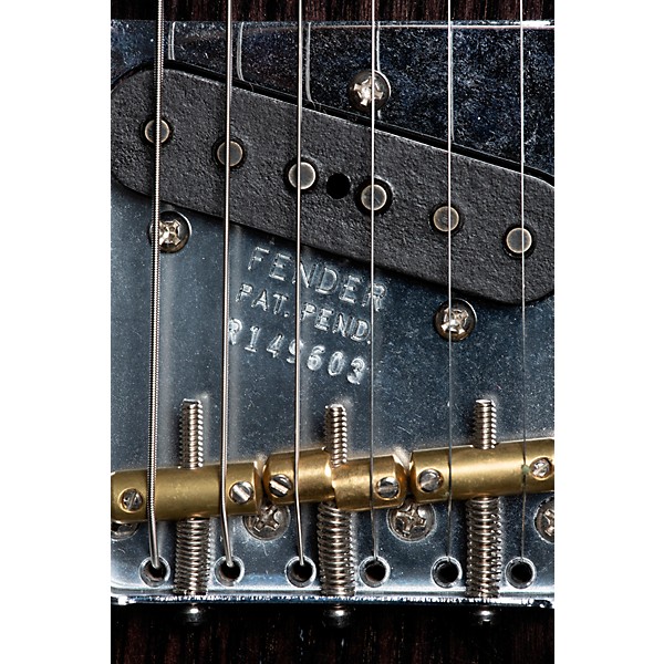 Fender Custom Shop Postmodern Telecaster DLX Closet Classic Electric Guitar Ebony Transparent