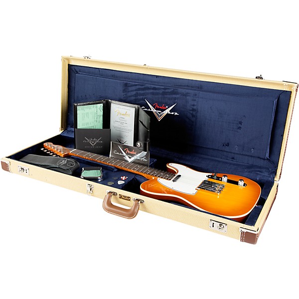 Fender Custom Shop American Custom Telecaster NOS Electric Guitar Aged Honey Burst