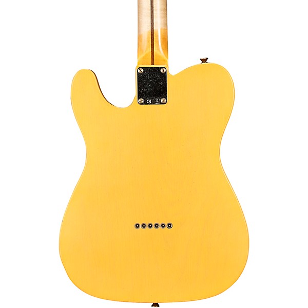 Fender Custom Shop 1951 Telecaster Journeyman Relic Electric Guitar Aged Nocaster Blonde