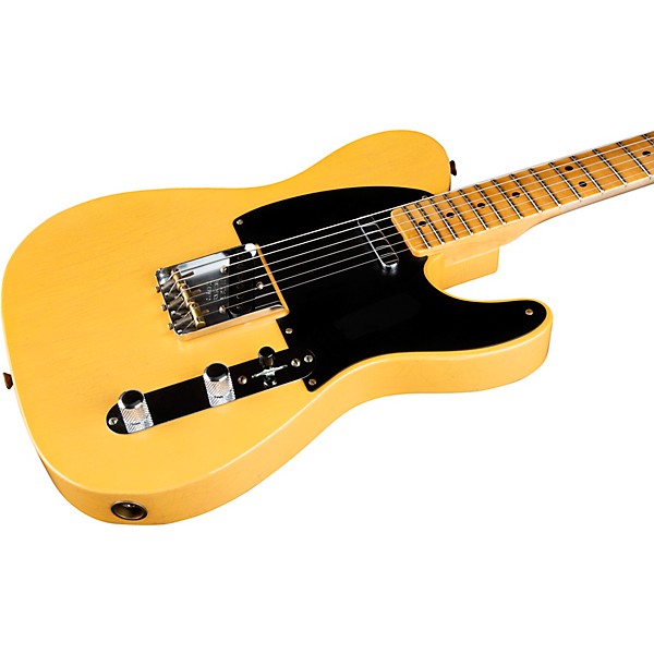 Fender Custom Shop 1951 Telecaster Journeyman Relic Electric Guitar Aged Nocaster Blonde