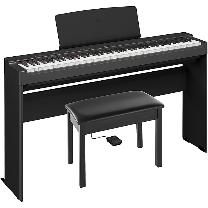 Yamaha P225BLB Deluxe Digital Piano Bundle - Black | Guitar Center
