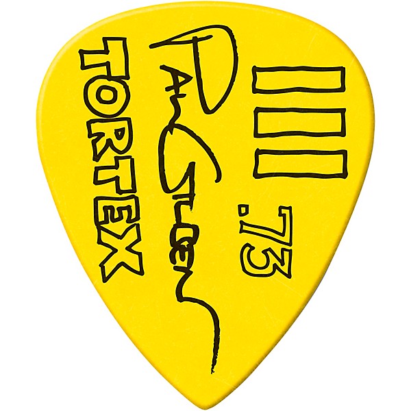 Dunlop Custom Tortex TIII Paul Gilbert Signature Guitar Picks - .73 mm 36 Pack