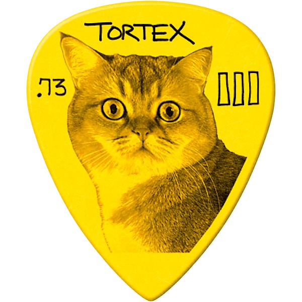 Dunlop Custom Tortex TIII Paul Gilbert Signature Guitar Picks - .73 mm 36 Pack