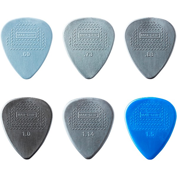Dunlop Max-Grip Nylon Standard Variety Guitar Picks 12 Pack