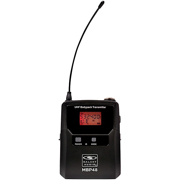 Galaxy Audio CSL4-HVVVM 4-Channel Digital UHF Wireless Microphone System - Frequency CODE M3 516-558MHz