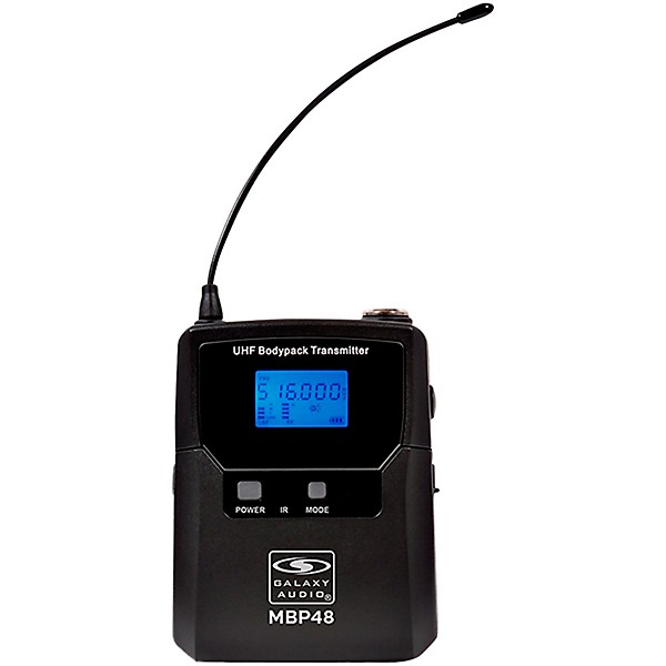 Galaxy Audio CSL4-HVVVM 4-Channel Digital UHF Wireless Microphone System - Frequency CODE M3 516-558MHz