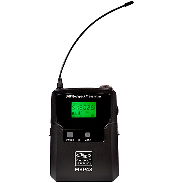 Galaxy Audio CSL4-SSVVM 4-Channel Digital UHF Wireless Microphone System - Frequency CODE M3 516-558MHz