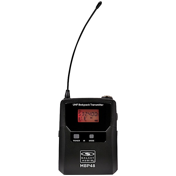 Galaxy Audio CSL4-SVVVM 4-Channel Digital UHF Wireless Microphone System - Frequency CODE M3 516-558MHz