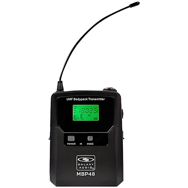 Galaxy Audio CSL4-SVVVM 4-Channel Digital UHF Wireless Microphone System - Frequency CODE M3 516-558MHz