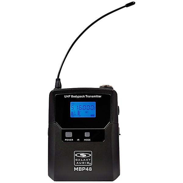 Galaxy Audio CSL4-SSSVM 4-Channel Digital UHF Wireless Microphone System - Frequency CODE M3 516-558MHz
