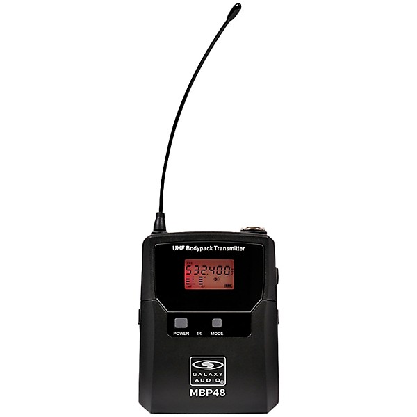 Galaxy Audio CSL4-SSSVM 4-Channel Digital UHF Wireless Microphone System - Frequency CODE M3 516-558MHz