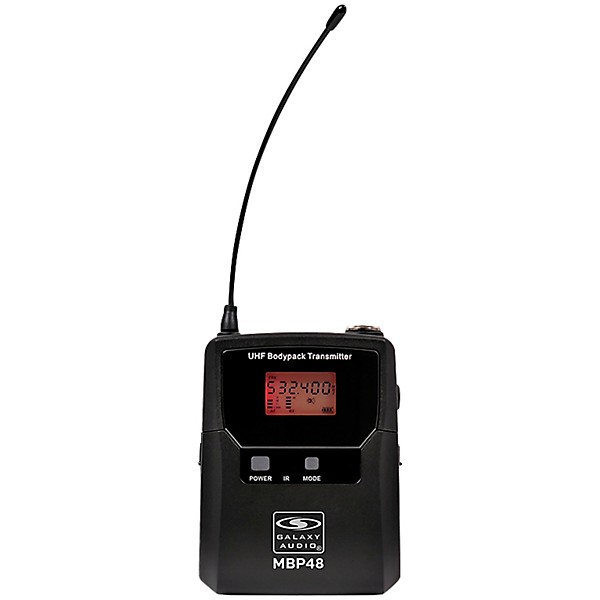 Galaxy Audio CSL4-SSSSM 4-Channel Digital UHF Wireless Microphone System - Frequency CODE M3 516-558MHz