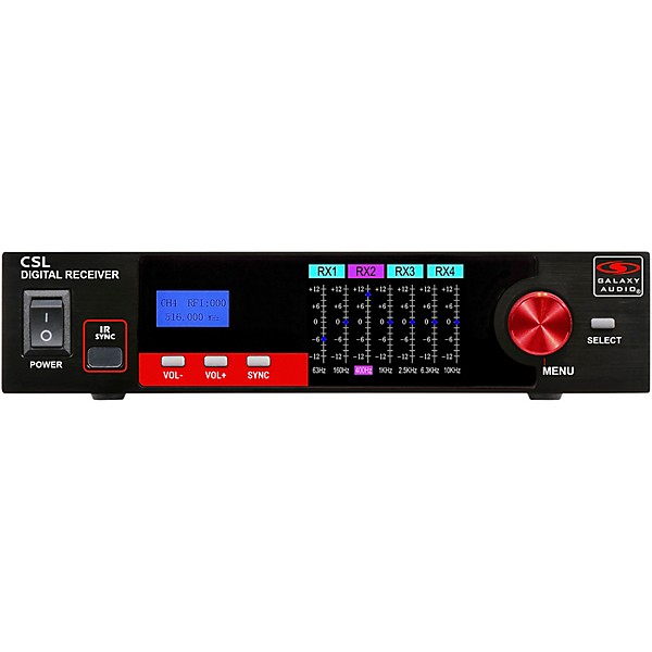 Galaxy Audio CSL-GM Digital UHF Wireless Guitar System - Frequency CODE M3 516-558MHz