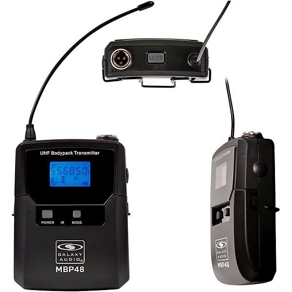 Galaxy Audio CSL-GM Digital UHF Wireless Guitar System - Frequency CODE M3 516-558MHz