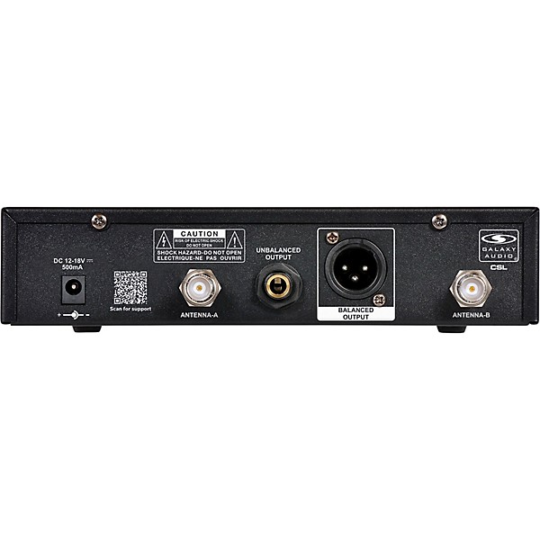 Galaxy Audio CSL-SM Digital UHF Wireless Headset Microphone System - Frequency CODE M3 516-558MHz