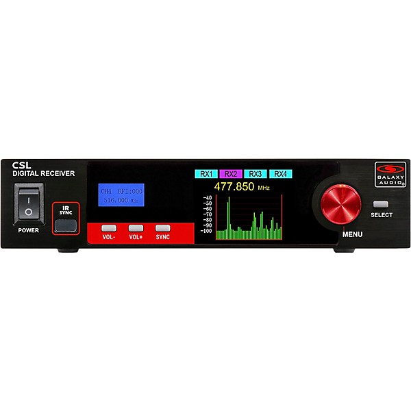 Galaxy Audio CSL-SM Digital UHF Wireless Headset Microphone System - Frequency CODE M3 516-558MHz