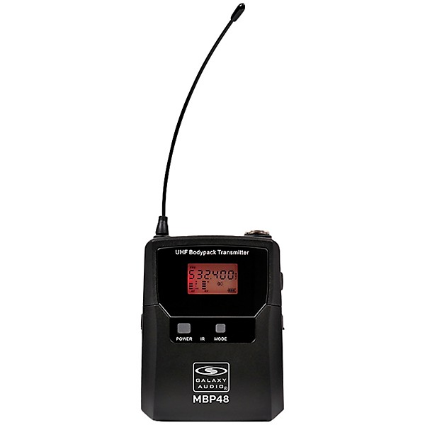 Galaxy Audio CSL4-VVVVM 4-Channel Digital UHF Wireless Microphone System - Frequency CODE M3 516-558MHz