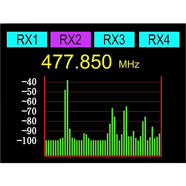 Galaxy Audio CSL-BM Digital UHF Wireless System - Frequency CODE M3 516-558MHz