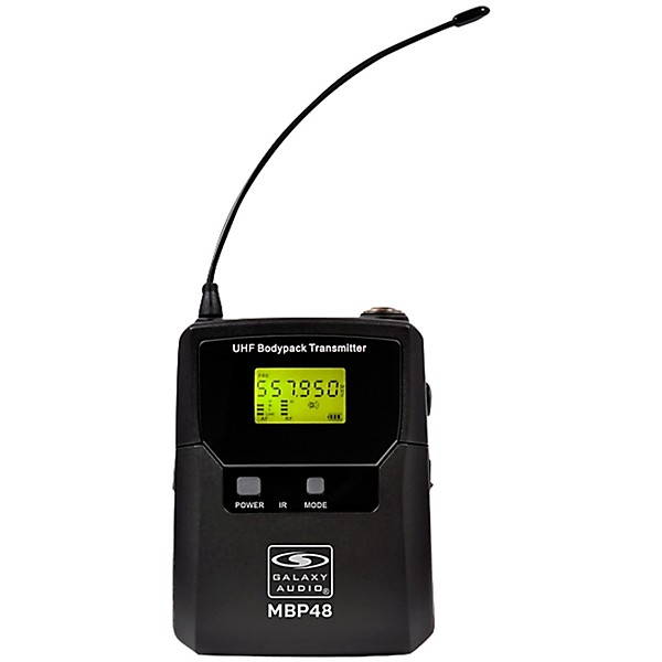 Galaxy Audio CSL4-BBBBM 4-Channel Digital UHF Wireless Microphone System - Frequency CODE M3 516-558MHz