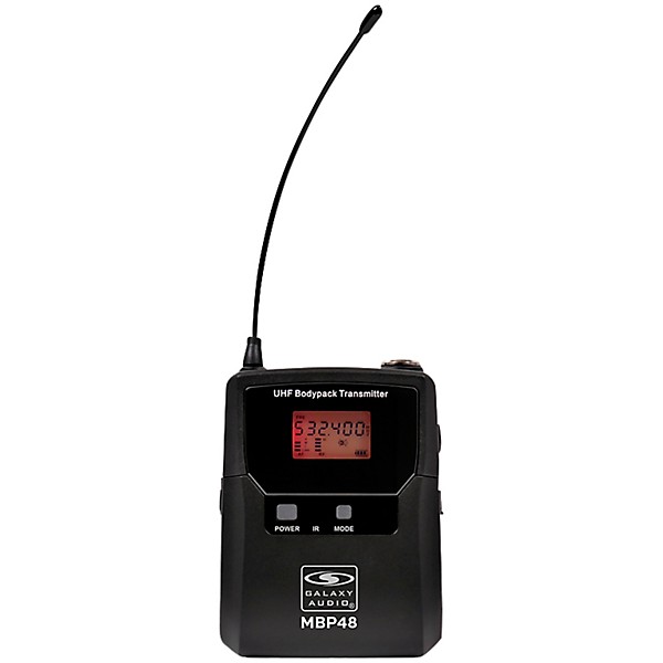 Galaxy Audio CSL4-BBBBM 4-Channel Digital UHF Wireless Microphone System - Frequency CODE M3 516-558MHz