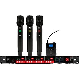 Galaxy Audio CSL4-HHHBM 4-Channel Digital UHF Wireless Microphone System - Frequency CODE M3 516-558MHz