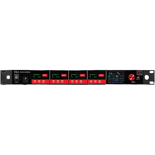 Galaxy Audio CSL4-HHHBM 4-Channel Digital UHF Wireless Microphone System - Frequency CODE M3 516-558MHz