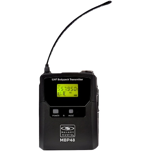 Galaxy Audio CSL4-HBBBM 4-Channel Digital UHF Wireless Microphone System - Frequency CODE M3 516-558MHz