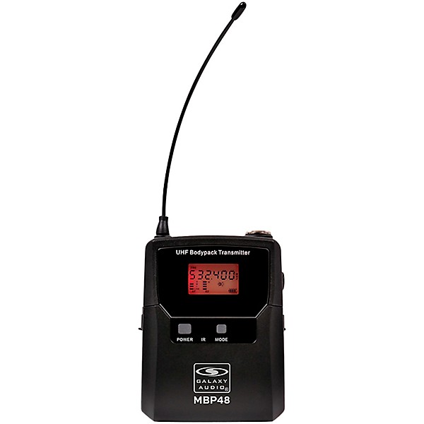 Galaxy Audio CSL4-HBBBM 4-Channel Digital UHF Wireless Microphone System - Frequency CODE M3 516-558MHz