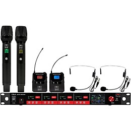 Galaxy Audio CSL4-HHSSM 4-Channel Digital UHF Wireless Microphone System - Frequency CODE M3 516-558MHz