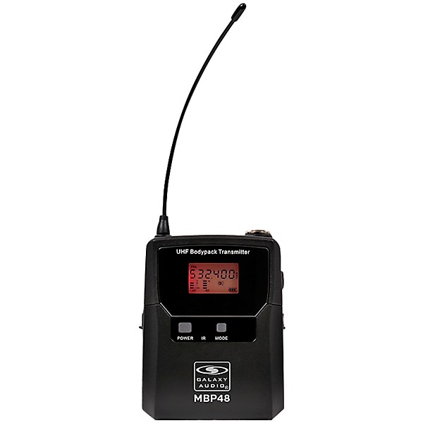 Galaxy Audio CSL4-HHSSM 4-Channel Digital UHF Wireless Microphone System - Frequency CODE M3 516-558MHz