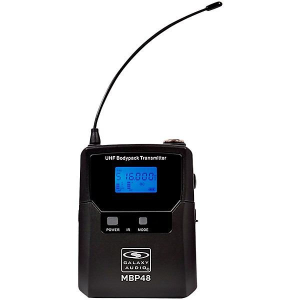Galaxy Audio CSL4-HHHVM 4-Channel Digital UHF Wireless Microphone System - Frequency CODE M3 516-558MHz