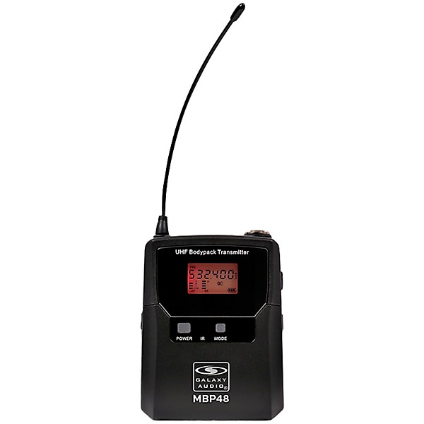 Galaxy Audio CSL4-HSSSM 4-Channel Digital UHF Wireless Microphone System - Frequency CODE M3 516-558MHz