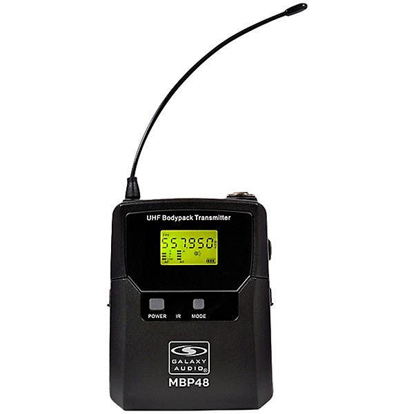 Galaxy Audio CSL4-HSSSM 4-Channel Digital UHF Wireless Microphone System - Frequency CODE M3 516-558MHz