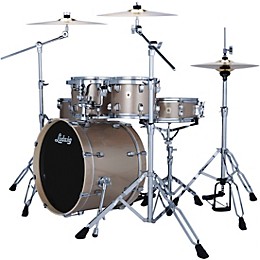 Ludwig Evolution 5-Piece Drum Set With Paiste Cymbals - Prosecco Sparkle