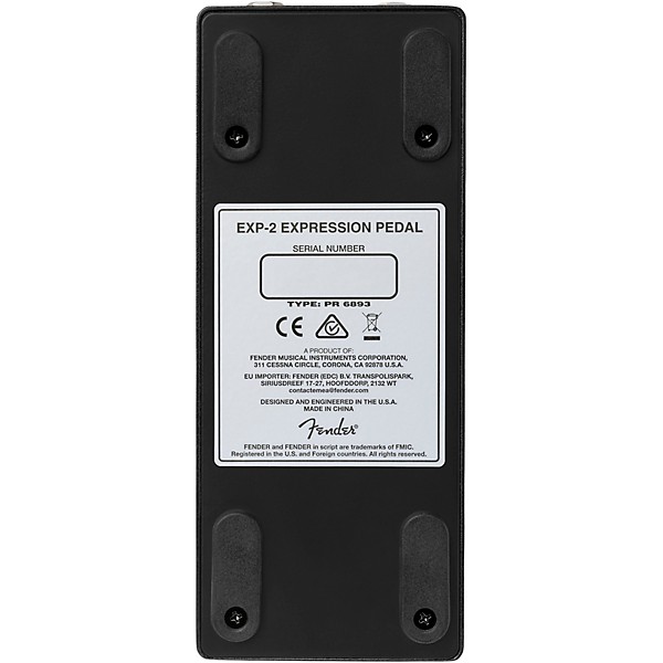 Fender EXP-2 Expression Pedal - Black