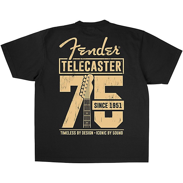 Fender 75th Anniversary Telecaster T-Shirt - Medium