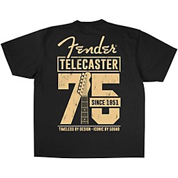 Fender 75th Anniversary Telecaster T-Shirt - X Large