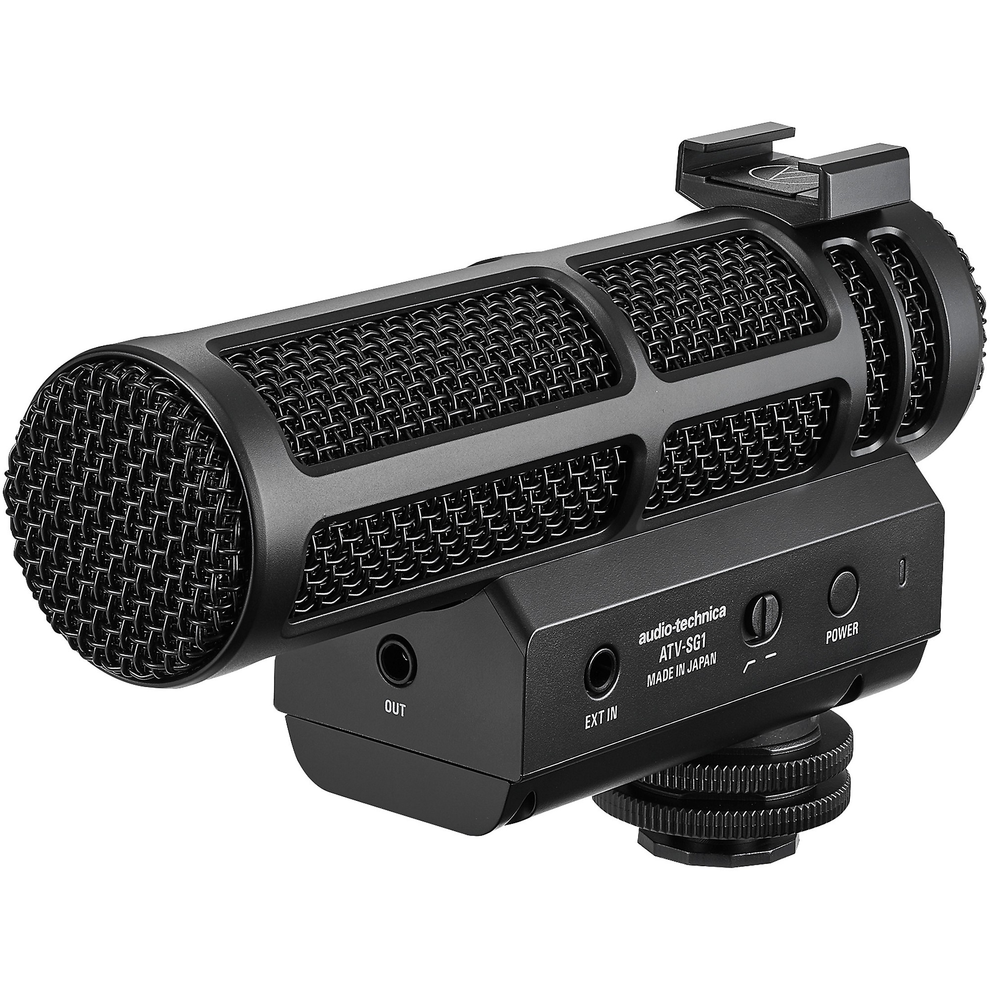 audio-technica ATV-SG1 オンカメラ ショットガンマイク Audio-Technica ATV-SG1 On-Camera Shotgun Microphone | Guitar Center